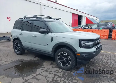 2022 Ford Bronco Sport Outer Banks из США, поврежденный, VIN 3FMCR9C60NRD17755